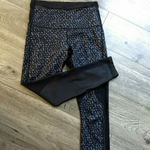 EUC Lululemon Mesh Detail Leggings